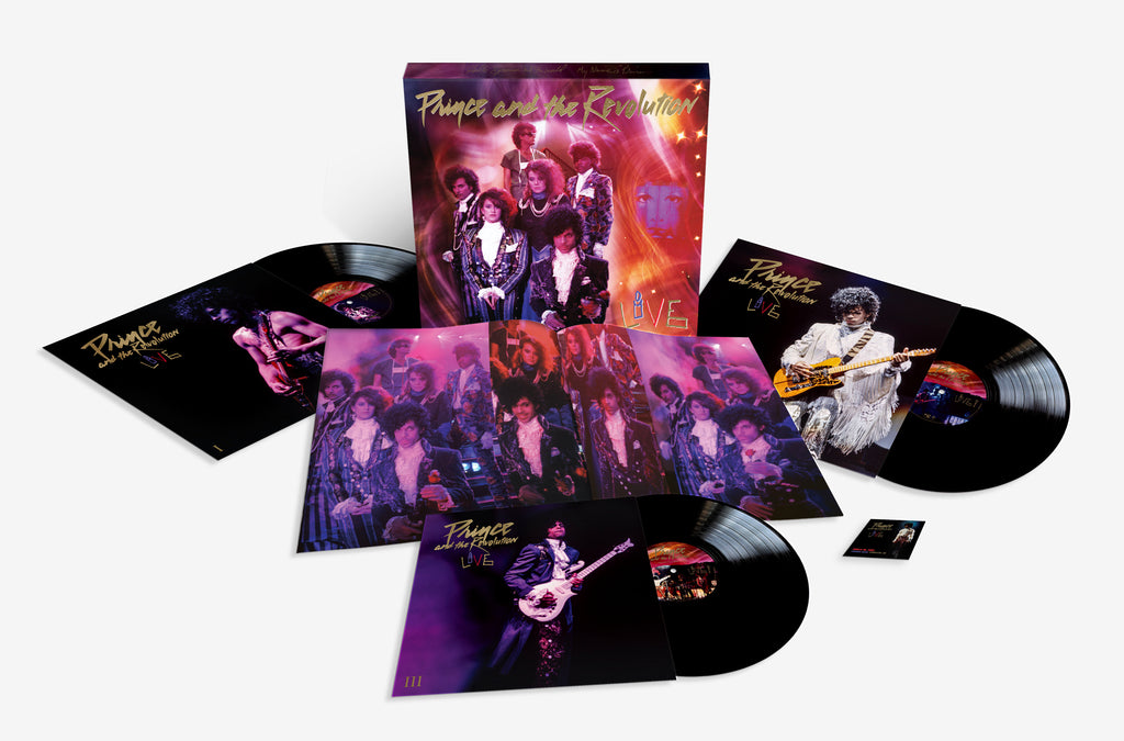 PRINCE AND THE REVOLUTION - LIVE (3LP box)