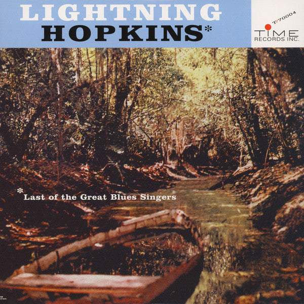 HOPKINS, LIGHTNIN' - LAST OF THE GREAT BLUES SINGER