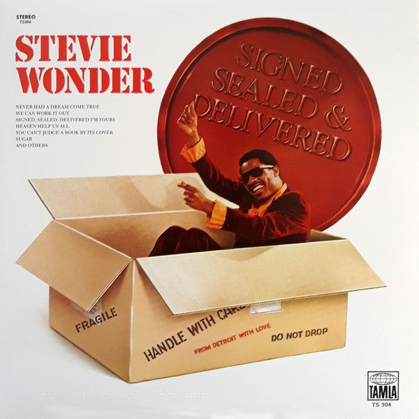WONDER, STEVIE - SIGNED, SEALED AND DELIVERED