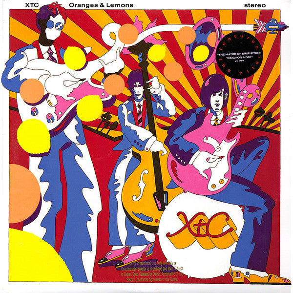 XTC - ORANGES & LEMONS