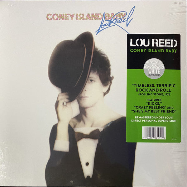 REED, LOU  - CONEY ISLAND BABY (White vinyl)