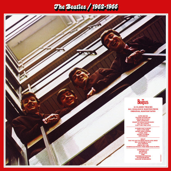 BEATLES - BEATLES RED ALBUM 1962-1966