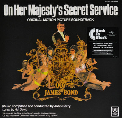 OST - ON HER MAJESTY'S SECRET SERVICE (James Bond)