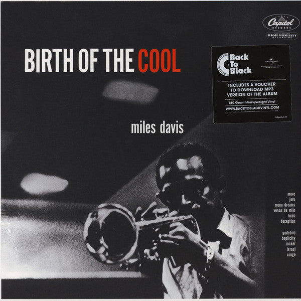 DAVIS, MILES - BIRTH OF THE COOL (coloured vinyl LP)