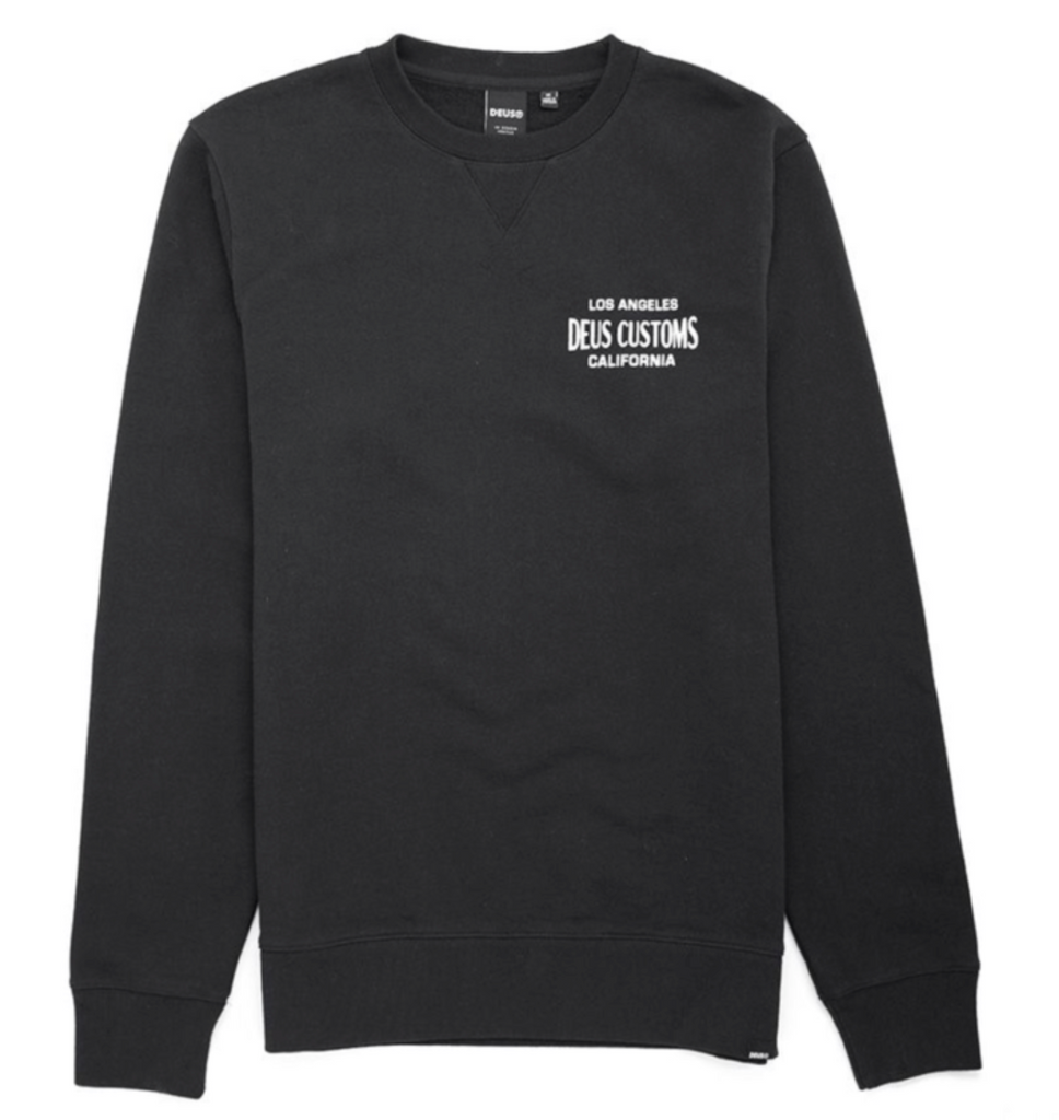 Deus ex Machina Generator crew sweater - Black
