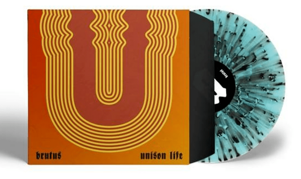 BRUTUS - UNISON LIFE - Black & Light Blue Splatter Vinyl