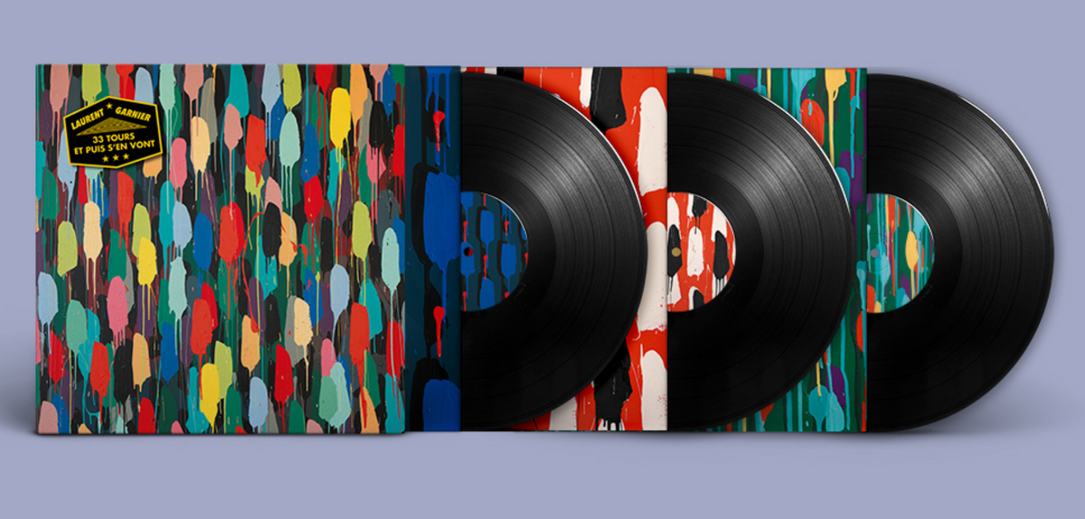 GARNIER, LAURENT — 33 TOURS ET PUIS S’EN VONT (3LP set)