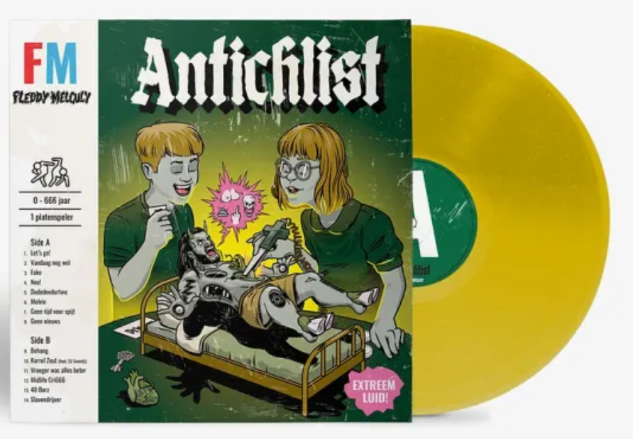 FLEDDY MELCULY - ANTICHLIST (Yellow vinyl)