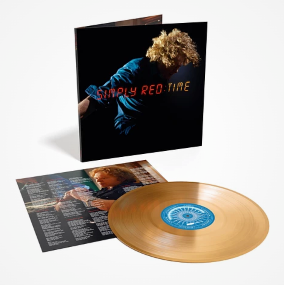 SIMPLY RED - TIME (Indie only Gold Vinyl)