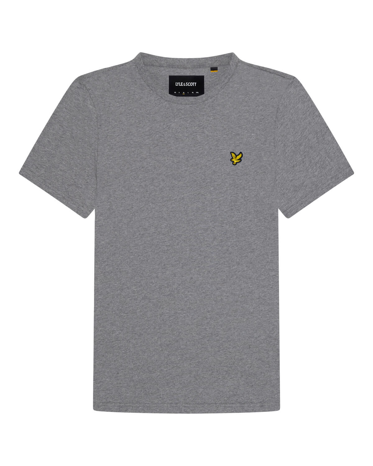 Lyle & Scott Crew Neck T-Shirt - Mid grey marl