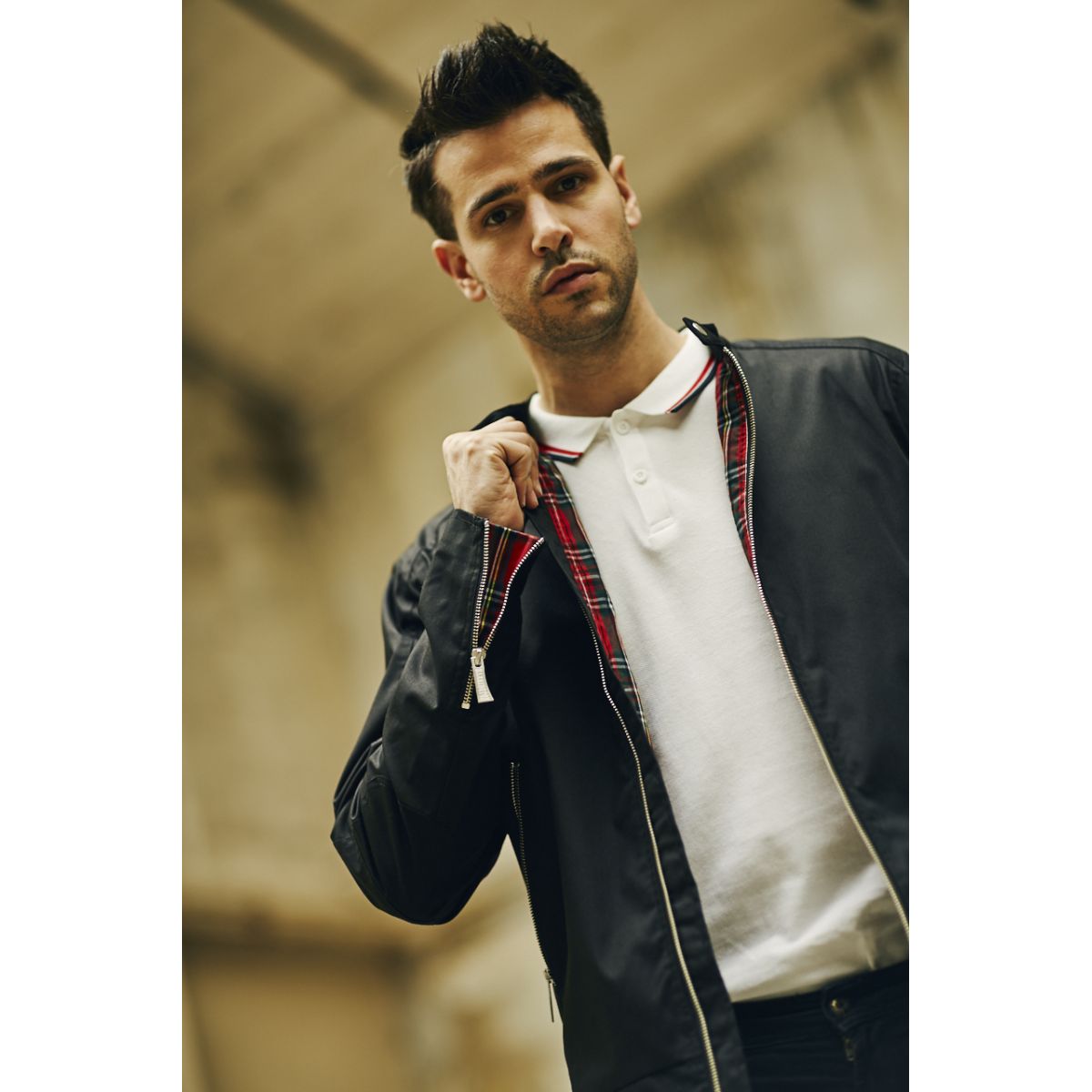 Harrington Motorjacket Blouson Iggy - Black