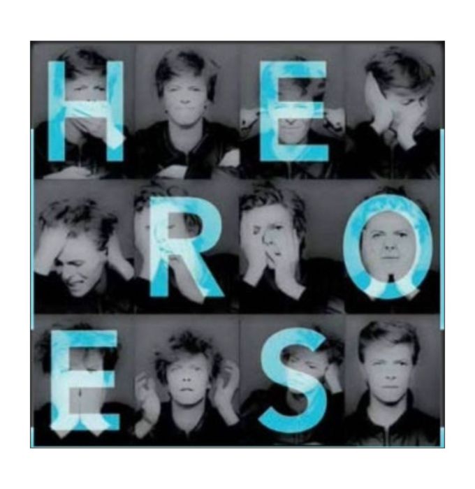 BOWIE, DAVID - HEROES 7" (Blue vinyl)