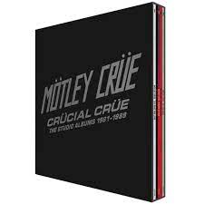 MOTLEY CRUE - CRUCIAL CRUE - THE STUDIO ALBUMS 1981-1989 (5LP box splatter vinyl)