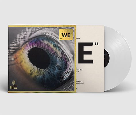 ARCADE FIRE - WE - limited White, Incl. Folded Poster/Sticker/Postcard