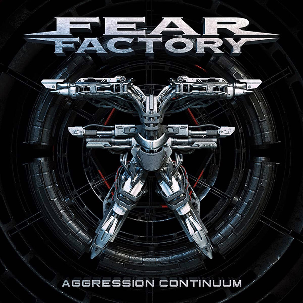 FEAR FACTORY - AGGRESSION CONTINUUM (coloured grey vinyl)