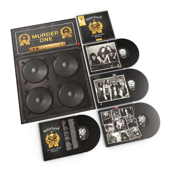 MOTORHEAD - EVERYTHING LOUDER THAN BOMBS (Best of 4LP box)