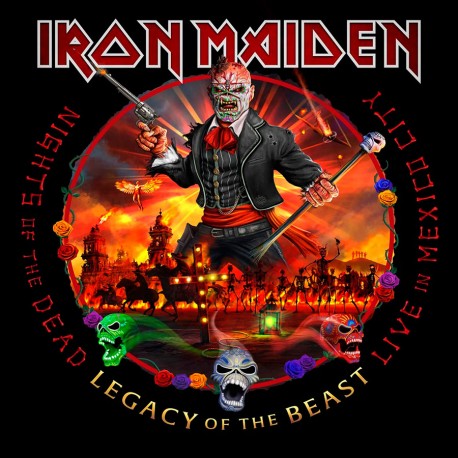 IRON MAIDEN - NIGHTS OF THE DEAD, LEGACY OF THE BEAST: LIVE IN MEXICO CITY