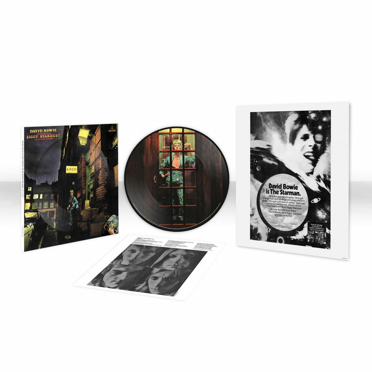 BOWIE, DAVID - RISE AND FALL OF ZIGGY STARDUST... -INDIE picture disc-
