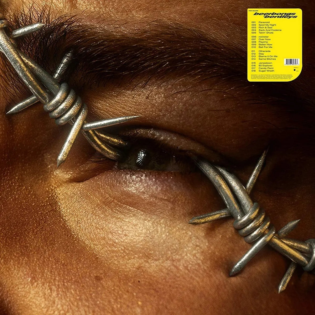 POST MALONE - BEERBONGS & BENTLEYS