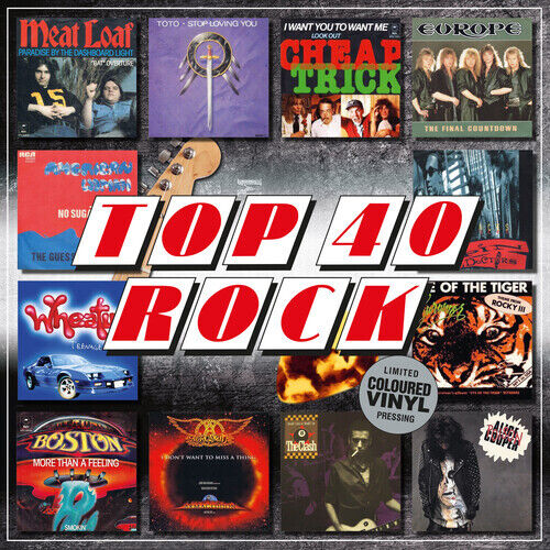 V/A - TOP 40 - ROCK -COLOURED-