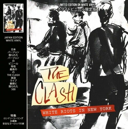 CLASH - WHITE RIOTS IN NEW YORK (limited white vinyl)