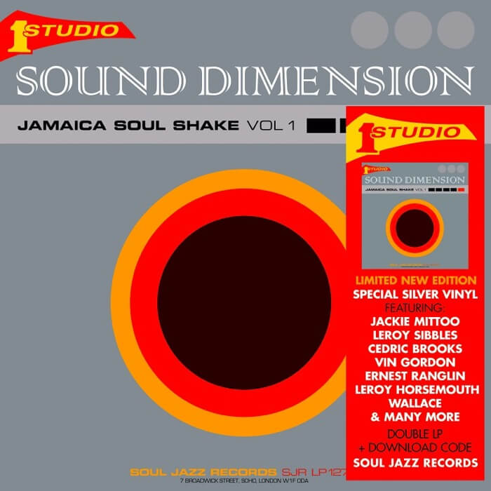 SOUND DIMENSION - JAMAICA SOUL SHAKE VOL 1 (coloured)