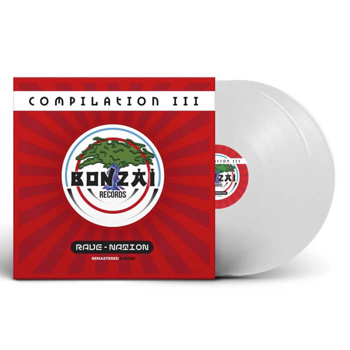 V/A - BONZAI COMPILATION III - RAVE NATION (White Vinyl version)