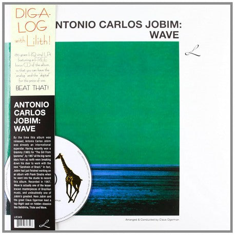 JOBIM, ANTONIO CARLOS - WAVE (LP + CD)